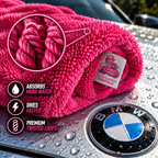 1300 GSM Twisted-Loop Drying Towel – Auto Lovers Essentials