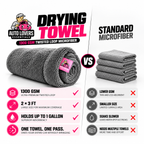 1300 GSM Twisted-Loop Drying Towel – Auto Lovers Essentials