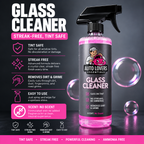 Tint-Safe Automotive Glass Cleaner – Streak-Free Pink Formula