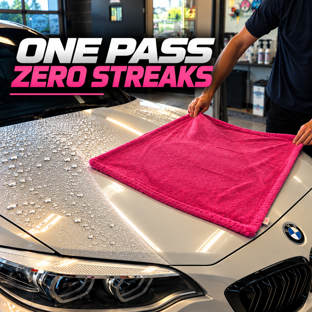 1300 GSM Twisted-Loop Drying Towel – Auto Lovers Essentials