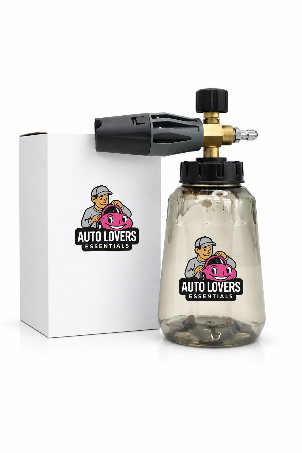 Auto Lovers Essentials Premium Foam Cannon – Adjustable Snow Foam Sprayer for Pressure Washers | 1/4” Quick Connect