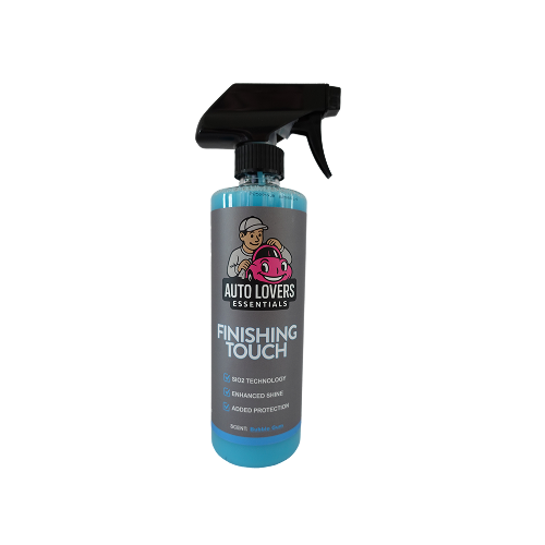 Finishing Touch – High-Gloss Car Detail Spray (Bubble Gum Scent)
