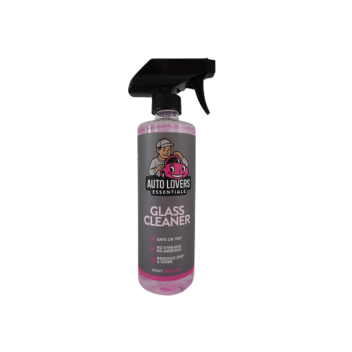 Tint-Safe Automotive Glass Cleaner – Streak-Free Pink Formula
